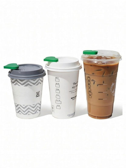 STOPR Reusable Coffee Cup Stoppers (3 Pack)