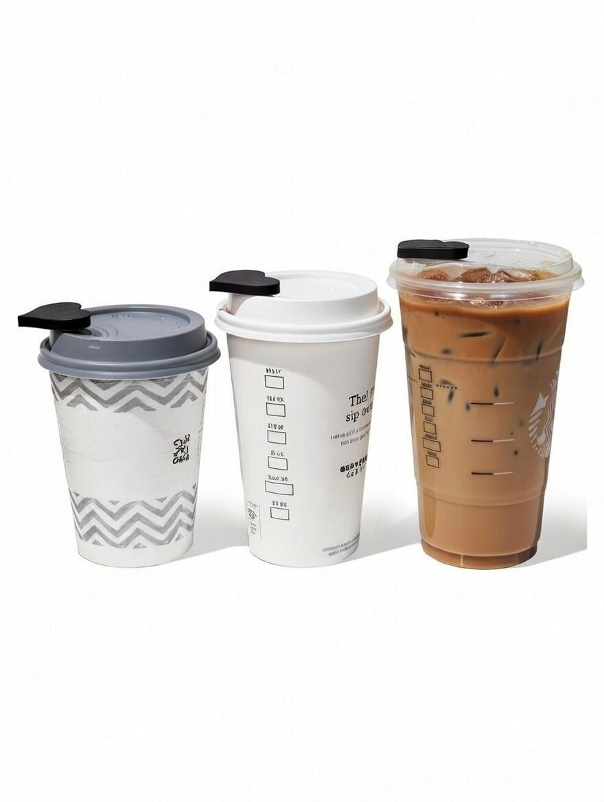 STOPR Reusable Coffee Cup Stoppers (3 Pack)